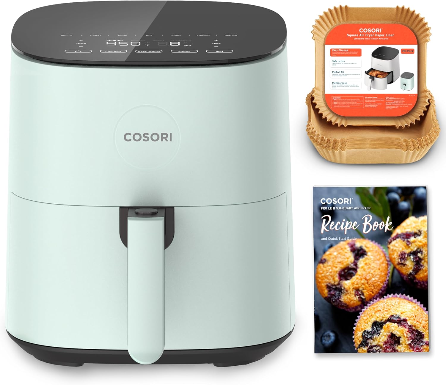 Cosori Air Fryer Pro LE 5-quart air fryer for small kitchens